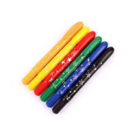 Buy cheap Eco-friendly fancy 6 colored Non-toxic wax crayon set/cheaper and good fashion product