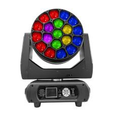Buy cheap 19X60W RGBW LED Zoom Moving Head Light Wash Beam Stage Lighting from wholesalers