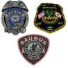 Buy cheap Merrow Border Custom Logo Police Embroidered Patch For Clothing from wholesalers