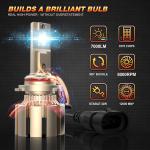V15 9005 Led High Beam Bulb , 72w Light Bulb 4300k Color Temperature