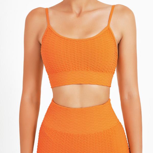 Buy cheap Polyester Cotton Women Fitness Top Supportive Workout Bra For Dancing from wholesalers