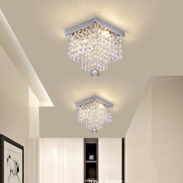 Buy cheap Crystal Led Ceiling Square Lamp for Corridor Ladder Entrance Chandelier(WH-CA-93) from wholesalers