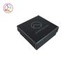Buy cheap Silver Foil Matte Varnish Black Jewelry Box With EVA Insert from wholesalers
