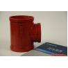 Buy cheap Ductile Iron Grooved Tee Fast Delievery For Construction Machinery from wholesalers