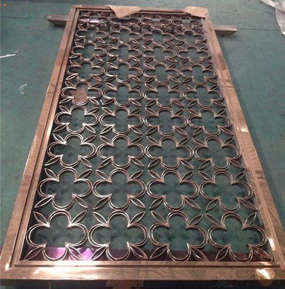 Buy cheap Portable Room Divider Screen Floral Modern Heat Insulation ISO9001 from wholesalers