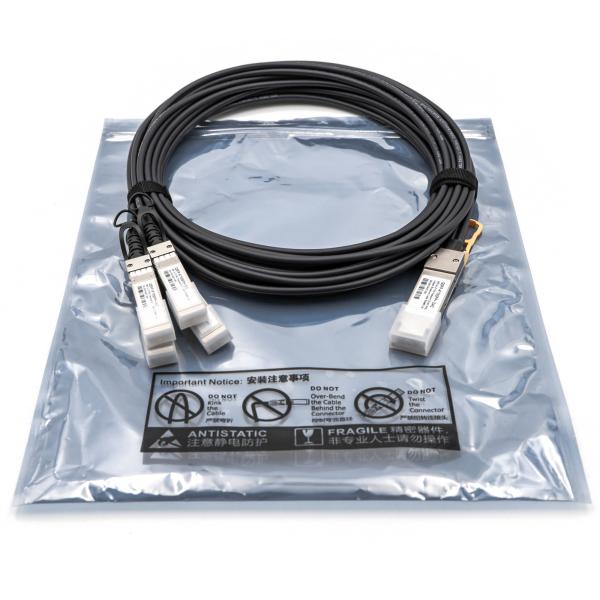Buy cheap 40g Qsfp-4x10g Sfp Copper Dac Cable Twinax Passive Direct Attach 5m 30awg from wholesalers