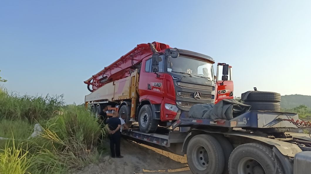 2017 Concrete Pump Truck 56m Truck Mounted Pump Heavy Equipment Concrete Boom Pump