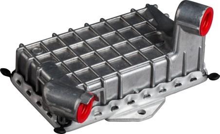 High Durability 6061800365 Mercedes Oil Cooler , Aftermarket Transmission Oil