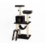 Weight 10kg Cat Climbing Tower Neutral Color Tone Multi-Platform 50kg Load
