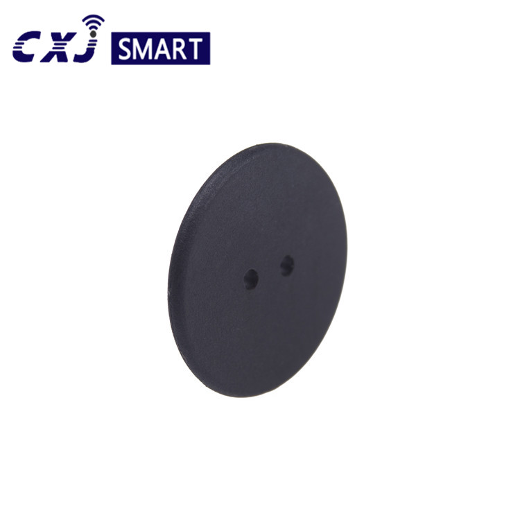 Waterproof Button RFID Laundry Tag Heat Resistant PPS UHF Washable