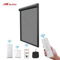 Buy cheap Wholesales Motorized Outdoor Roller Blinds Waterproof Zipscreen Zip Track Blinds product