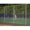 Buy cheap Hot-dipped Galvanized black vinyl chain link fence 2.1m*10mx50x50mm from wholesalers