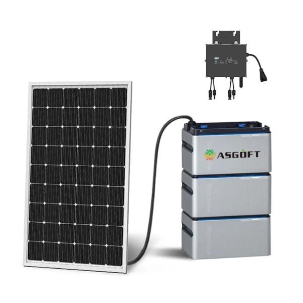Buy cheap Micro Inverter Energy Storage Battery Balcony Solar Power Station 800W from wholesalers