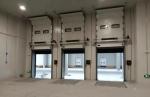 Security Steel Insulated Sectional Doors Modern Electric / Manual Operation