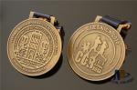 Custom Made Die Cast Metal Medals Background Sanded / Award Coins Medallions
