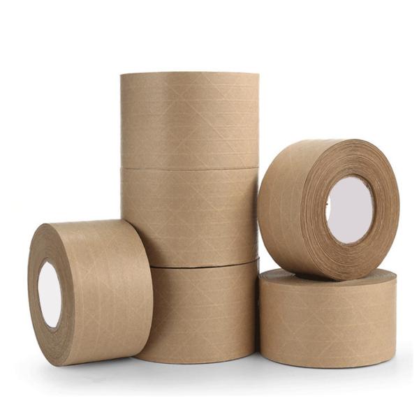 Buy cheap Water Activated Gummed Kraft Paper Tape For Packaging from wholesalers