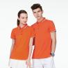 Buy cheap Men And Women Summer Lapel Polo Shirt Anti - Bacterial Plus Size from wholesalers