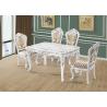 Buy cheap Noble Classical Solid Marble Dining Table , Restaurant Dining Table from wholesalers