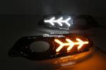 Honda HRV 2014-2017 DRL LED Daytime driving turn signal Fog Lights