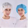Buy cheap Green Blue Rib Bar 16gsm Medical Disposable Bouffant Cap from wholesalers