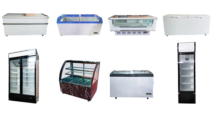 Upright beverage display fridge single glass Door vertical display refrigerator for commercial use
