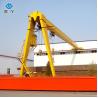 Buy cheap Outdoor Single Girder 10Ton Semi Travelling Gantry Crane For Loading Goods from wholesalers