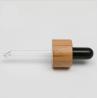 Buy cheap Wholesale 18mm bamboo dropper lid cap for essential oil bottle Dropper Cap from wholesalers
