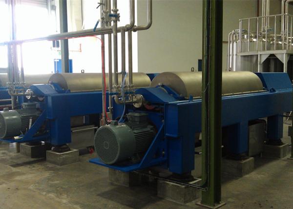 Buy cheap High Efficiency Horizontal Decanter Centrifuge PVC Sludge Used 220V / 380V from wholesalers