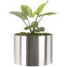 Buy cheap Customized Size Decorative Polished Stainless Steel Round Flower Pots from wholesalers