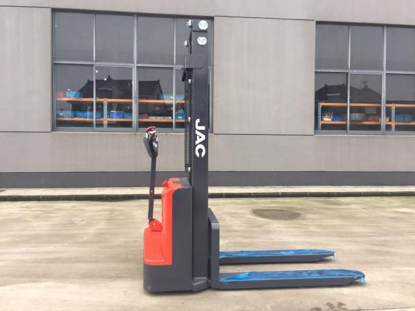 Buy cheap Electromagnetic Walking Electric Hydraulic Stacker 1.5T 1500kg CDD15J from wholesalers
