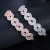 Buy cheap Fashion Bangle cuff Gold Filled AAAAA Cz stone Party Bracelets Bangles for women bridal Bracelet Jewelry from wholesalers