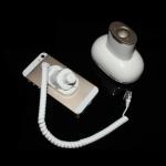 COMER smart phone docking counter stations with alarm and charger anti-theft
