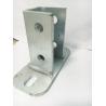 Buy cheap SS316L Metal Steel Post Base Strut Channel Fittings Electrical Steel Channel Accessories from wholesalers