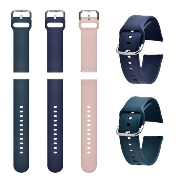 Buy cheap 20 22mm Silicone Rubber Watch Straps Band With Quick Realease For Watches from wholesalers