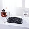 Buy cheap Heat Resistant Drainer Silicone Dish Drying Mat For Pour Over Coffee Maker Black from wholesalers