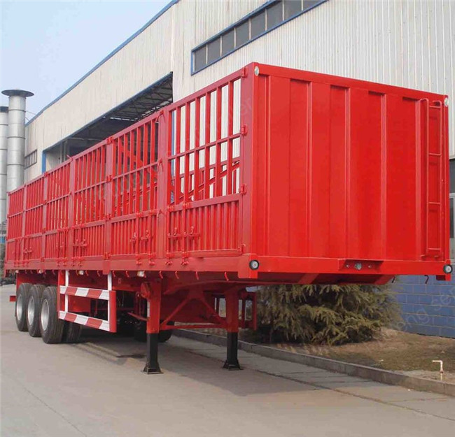 Livestock transport side wall semi truck trailer with 1800 mm side panel