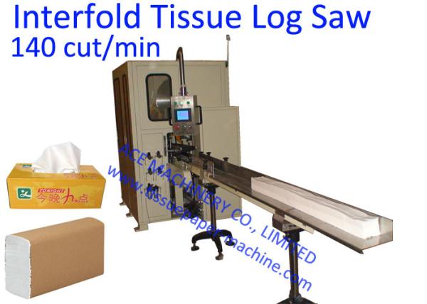 Buy cheap Single Channel Interfold Tissue Paper Cutting Machine from wholesalers