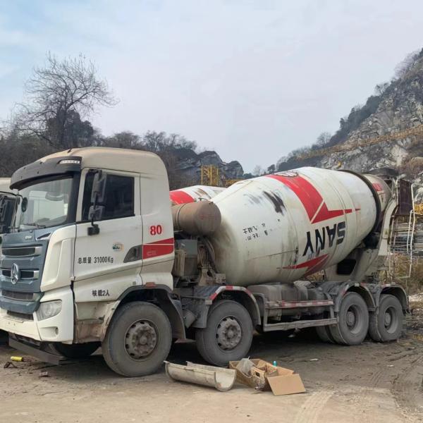 Buy cheap Used SANY 14 Cbm Concrete Mixer Truck Used Concrete Mixer from wholesalers