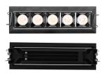 100 - 277V 50 60Hz LED Grille Downlight Aluminum PMMA 60 - 70lm/w IP20 Driver