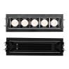Buy cheap 100 - 277V 50 60Hz LED Grille Downlight Aluminum PMMA 60 - 70lm/w IP20 Driver from wholesalers