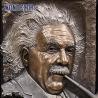 Buy cheap Interior Einstein Decorative Metal Wall Sculpture Bronze from wholesalers