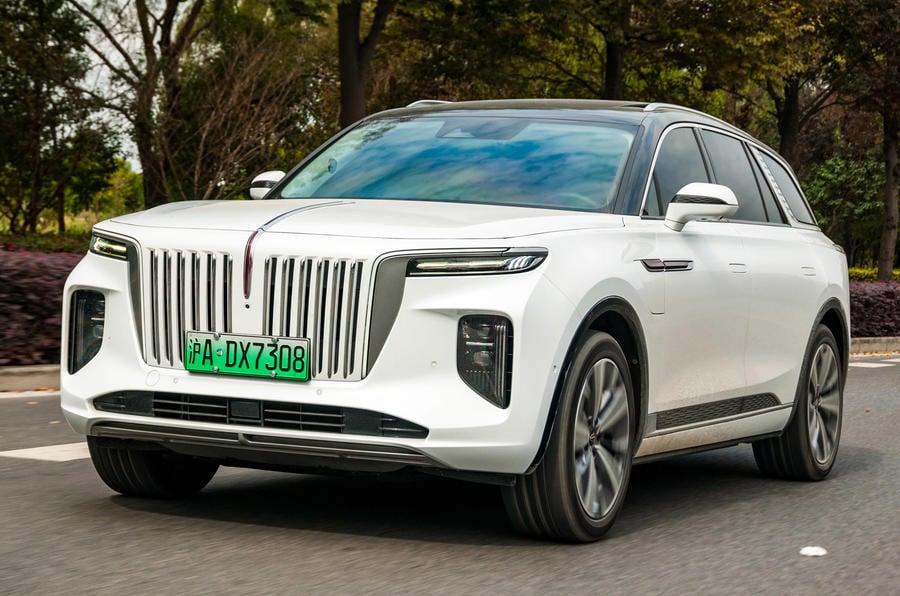 aria-label="1 hongqi e hs9 2021 first drive review hero front"