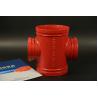 Buy cheap Polished 4 Way Pipe Fitting With Female End And Pressure Rating 2.5mpa from wholesalers