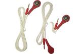 Banana Plug 1 Core 0.8mm Medical Grade Power Cable