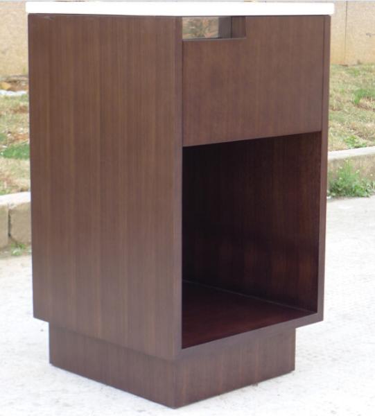 Buy cheap Wooden hotel furniture stone top night stand/bed side table NT-0004 from wholesalers