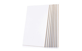 Buy cheap No Pollution PCB Drilling White Melamine Coating Backup Board from wholesalers