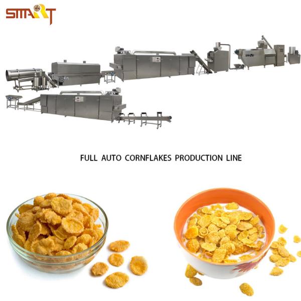 Buy cheap Healthy Food 85KW 2500kg/h Corn Flakes Production Line from wholesalers