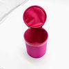 Buy cheap OEM 24cm Leather Cosmetic Bags PU Double Zip Makeup Bag from wholesalers