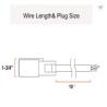Buy cheap 10' Replacement RV 7 Blade Trailer Wiring Harness TPE 125V from wholesalers
