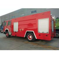 Buy cheap Sino HOWO 10cbm Pumper Fire Truck / Fire Department Vehicles 8000-10000 L product